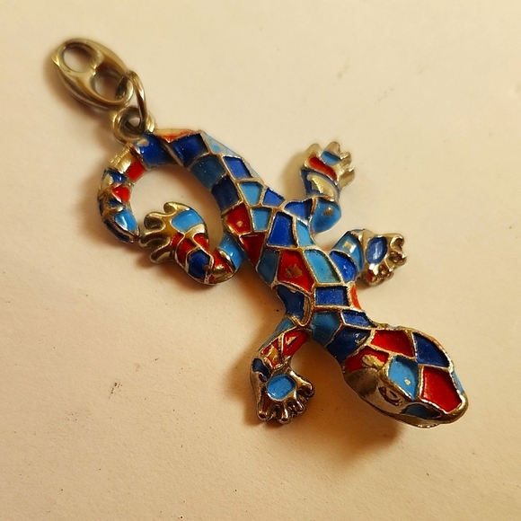 unknown Jewelry - Riviera Maya Mexico Lizard Pendant